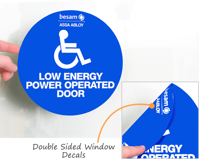 Double Sided Decals